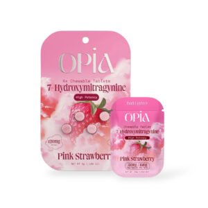 opia 7 hydroxymitragynine chewable tablets pink strawberry 30mg per tablet