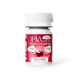opia ultra 7 hydroxymitragynine cherry smash chewable tablet 100mg
