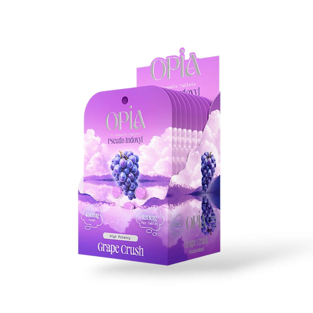 opia pseudo indoxyl grape crush 120mg per tablet