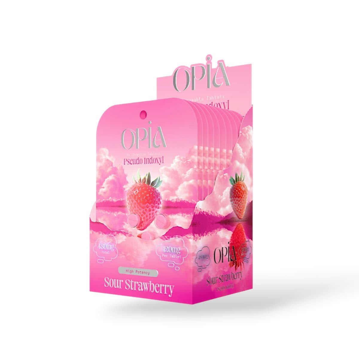 opia pseudo indoxyl sour strawberry 120mg per tablet